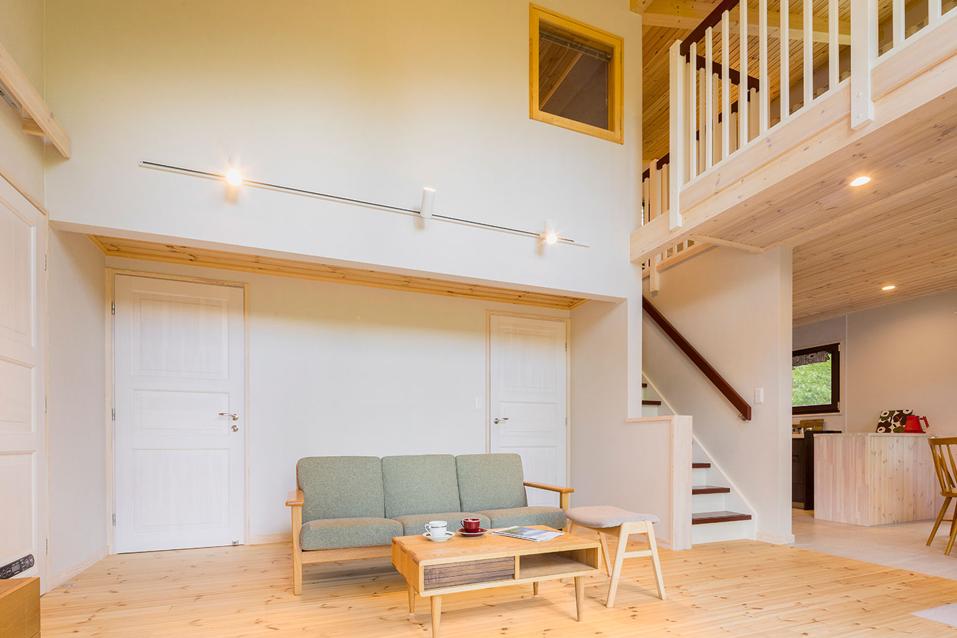 リビングとロフト